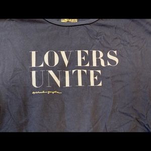 Lovers Unite Sessions Tee Size Small